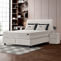 Тапицирана спалня с матрак COMO 180 x 200 - крем AN - 3 Тапицирана спалня с матрак COMO 180 x 200 - крем AN - 3