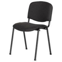 Посетителски стол Carmen 1130 LUX - графит - 2