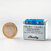 Монофазен WiFi електромер Shelly Plus PM Mini - 2 Монофазен WiFi електромер Shelly Plus PM Mini - 2