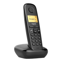 Безжичен DECT телефон Gigaset A270 - черен - 2
