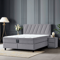 Тапицирана спалня с матрак SIESTA 160 x 200 - антрацит 13 - 3 Тапицирана спалня с матрак SIESTA 160 x 200 - антрацит 13 - 3