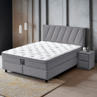 Тапицирана спалня с матрак SIESTA 160 x 200 - антрацит 13 - 4 Тапицирана спалня с матрак SIESTA 160 x 200 - антрацит 13 - 4