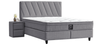 Тапицирана спалня с матрак SIESTA 160 x 200 - антрацит 13 - 5 Тапицирана спалня с матрак SIESTA 160 x 200 - антрацит 13 - 5