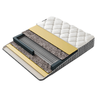 Тапицирана спалня с матрак PERRY LUX 140 x 200 - крем 01 - 3