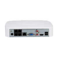 4-канално NVR записващо устройство Dahua NVR2104-P-4KS3 - 2