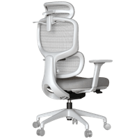 Ергономичен стол ZARDAB - сив - 3