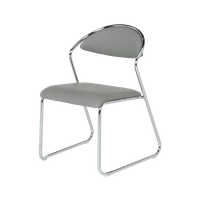 Посетителски стол 1145 - сив - 2