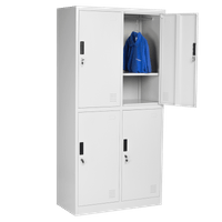 Метален шкаф Carmen CR-1251 J - сив - 1 Метален шкаф Carmen CR-1251 J - сив - 1