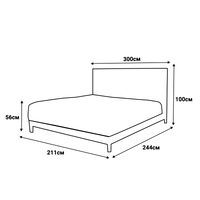 Тапицирана спалня с матрак BUMBY 160 x 200 - светлосив 21 - 3 Тапицирана спалня с матрак BUMBY 160 x 200 - светлосив 21 - 3