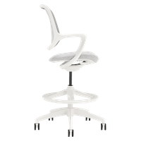 Работен офис стол DAVOS - сив - 3