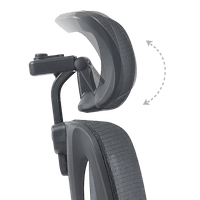 Ерогномичен стол 7592 - черен - 10