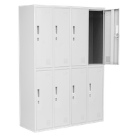 Метален шкаф Carmen CR-1276 J - сив - 2 Метален шкаф Carmen CR-1276 J - сив - 2