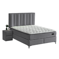 Тапицирана спалня с матрак MINI MOONLIGHT 140 х 200 - сив 16 - 1 Тапицирана спалня с матрак MINI MOONLIGHT 140 х 200 - сив 16 - 1
