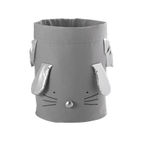 Кош за играчки ADEN - сив - 1