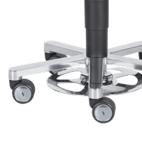 Лабораторен ергономичен стол BIMOS STOOL 9F63R - черен - 2