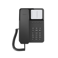 Стационарен телефон Gigaset DESK 400 - черен - 2