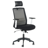 Президентски офис стол Carmen 7523 - черен - 1