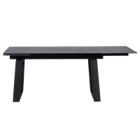 Разтегателна трапезна маса MIELEC - сива - 4