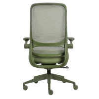 Ергономичен стол BAKU - зелен - 4