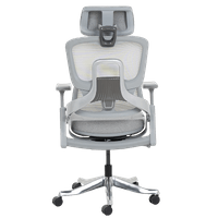 Ергономичен стол METZ - сив - 5