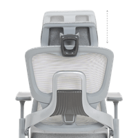 Ергономичен стол METZ - сив - 7