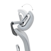 Ергономичен стол METZ - сив - 8