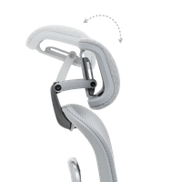 Ергономичен стол METZ - сив - 9