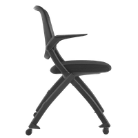 Посетителски стол AGNO - черен - 3