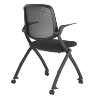 Посетителски стол AGNO - черен - 4