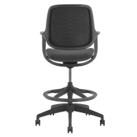 Работен офис стол DAVOS - черен - 5