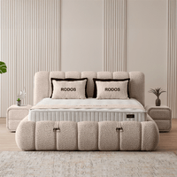 Тапицирана спалня с матрак RODOS 180 х 200 - бежов 04 - 2 Тапицирана спалня с матрак RODOS 180 х 200 - бежов 04 - 2
