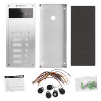 Аудиотабло за домофонна система Nippon (1*6) с RFID четец - 6 Аудиотабло за домофонна система Nippon (1*6) с RFID четец - 6