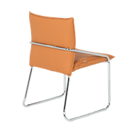 Посетителски стол Carmen 1144 - оранжев - 4