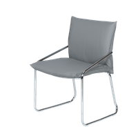 Посетителски стол Carmen 1144 - сив - 2