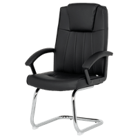 Посетителски стол 7102 - черен - 2