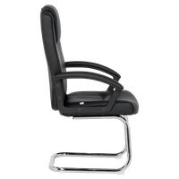 Посетителски стол 7102 - черен - 3