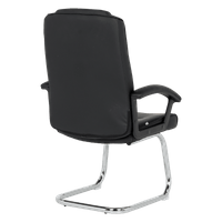 Посетителски стол 7102 - черен - 4