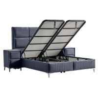 Тапицирана спалня с матрак BELLA 180 x 200 - антрацит 29 - 2 Тапицирана спалня с матрак BELLA 180 x 200 - антрацит 29 - 2