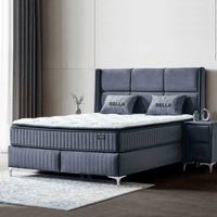 Тапицирана спалня с матрак BELLA 180 x 200 - антрацит 29 - 3 Тапицирана спалня с матрак BELLA 180 x 200 - антрацит 29 - 3