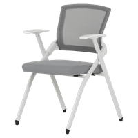 Посетителски стол Carmen 1702-1 - сив - 2