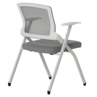 Посетителски стол Carmen 1702-1 - сив - 4