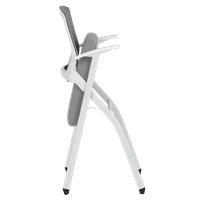 Посетителски стол Carmen 1702-1 - сив - 5