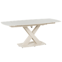 Разтегателна трапезна маса MATEO - крем - 2