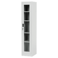 Метален шкаф Carmen CR-1001 J - сив - 2 Метален шкаф Carmen CR-1001 J - сив - 2