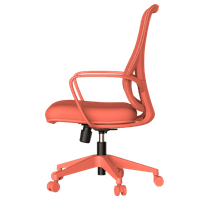 Работен стол BARDA - оранжев - 2