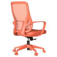 Работен стол BARDA - оранжев - 4