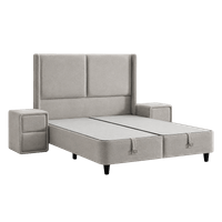 Тапицирана спалня с матрак DIANA 180 x 200 - перла SY - 3 Тапицирана спалня с матрак DIANA 180 x 200 - перла SY - 3