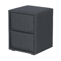 Нощно шкафче за спалня COTTON - графит 501 - 2 Нощно шкафче за спалня COTTON - графит 501 - 2