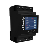 Четворно Wi-Fi реле Shelly Pro 4PM - 1 Четворно Wi-Fi реле Shelly Pro 4PM - 1