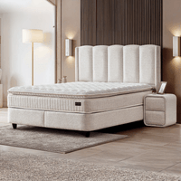 Тапицирана спалня с матрак MAGNUM 160 x 200 - перла SY - 2 Тапицирана спалня с матрак MAGNUM 160 x 200 - перла SY - 2